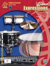 Band Expressions Book 2 Percussion band method book cover Thumbnail